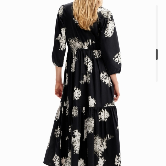 Desigual Floral midi shirt dress - Picture 2 of 7